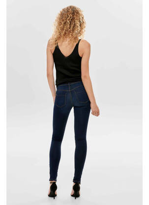 Blugi skinny albastru ONLY femeie