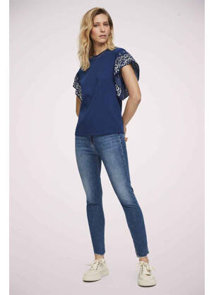 Blugi cu croială dreaptă albastru SCOTCH & SODA femeie