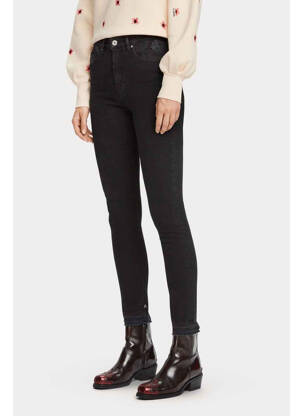 Blugi skinny negru SCOTCH & SODA femeie