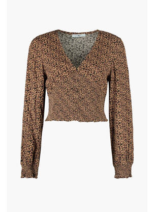 Cămașă maro HAILYS femeie