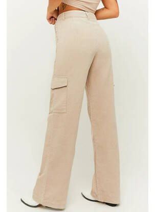 Pantalon cargo bej TALLY WEIJL femeie