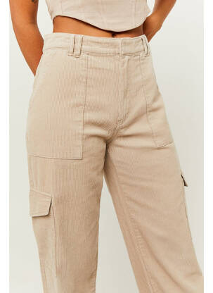 Pantalon cargo bej TALLY WEIJL femeie