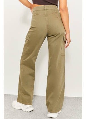 Pantalon cargo verde TALLY WEIJL femeie