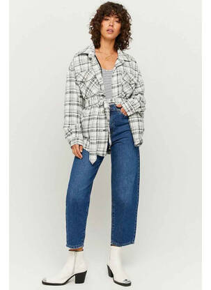 Blugi cu croială dreaptă albastru TALLY WEIJL femeie