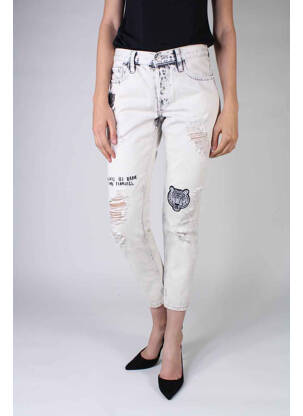 Blugi boyfriend gri TALLY WEIJL femeie