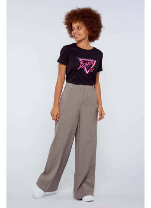 Pantalon evazat gri TALLY WEIJL femeie