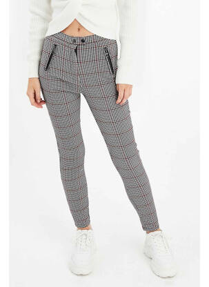 Pantalon slim negru TALLY WEIJL femeie