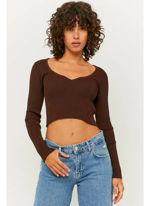 Tricou maro TALLY WEIJL femeie