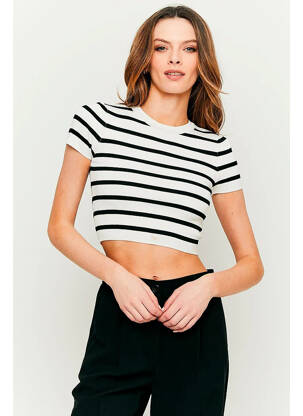 Tricou negru TALLY WEIJL femeie