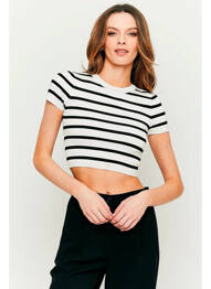 Tricou negru TALLY WEIJL femme