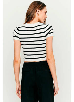 Tricou negru TALLY WEIJL femeie