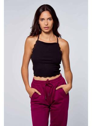 Top negru TALLY WEIJL femeie