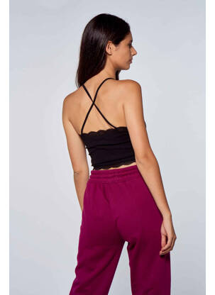 Top negru TALLY WEIJL femeie
