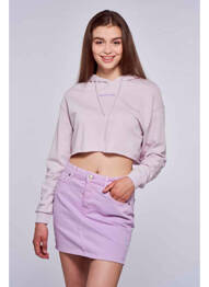 Hanorac cu glugă violet TALLY WEIJL femeie