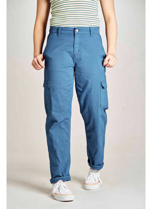 Pantalon cargo albastru STIEN EDLUND femeie