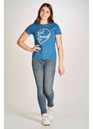 Tricou albastru STIEN EDLUND femeie