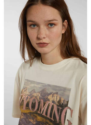 Tricou alb TALLY WEIJL femeie