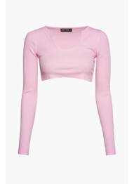 Tricou roz TALLY WEIJL femeie