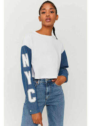 Tricou alb TALLY WEIJL femeie