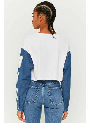 Tricou alb TALLY WEIJL femeie