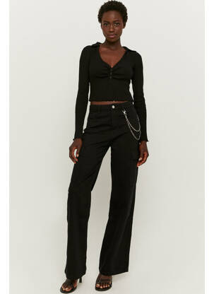Polo negru TALLY WEIJL femeie