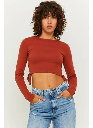 Tricou maro TALLY WEIJL femeie