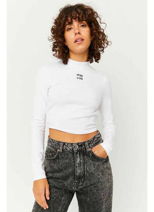 Pulover alb TALLY WEIJL femeie