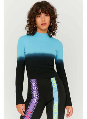 Tricou albastru TALLY WEIJL femeie