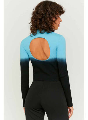 Tricou albastru TALLY WEIJL femeie