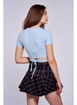 Tricou albastru TALLY WEIJL femeie