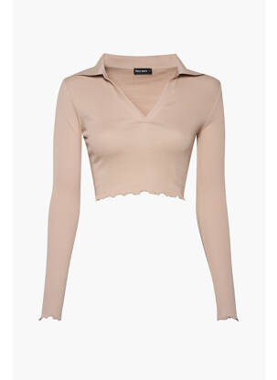 Tricou bej TALLY WEIJL femeie