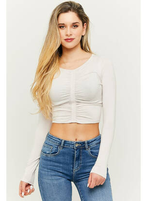 Tricou bej TALLY WEIJL femeie