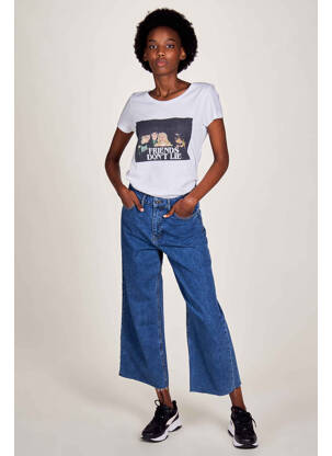 Tricou alb STRANGER THINGS femeie