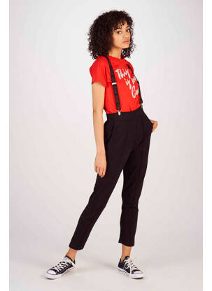 Pantalon 7/8 negru SUPASTAR femeie
