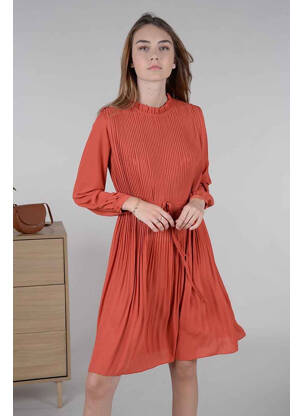 Rochie midi portocaliu MOLLY BRACKEN femeie