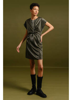 Rochie scurtă verde MOLLY BRACKEN femeie