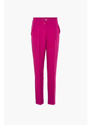 Pantalon drept roz MOLLY BRACKEN femeie
