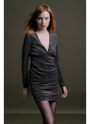 Rochie scurtă negru MOLLY BRACKEN femeie