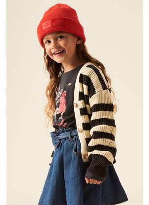 Vestă cu mâneci lungi bej GARCIA fată