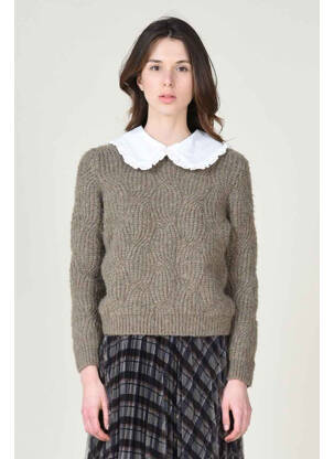 Pulover maro MOLLY BRACKEN femeie