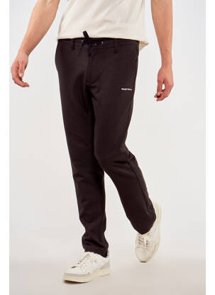 Pantalon chino maro TOURIST LEMC bărbat