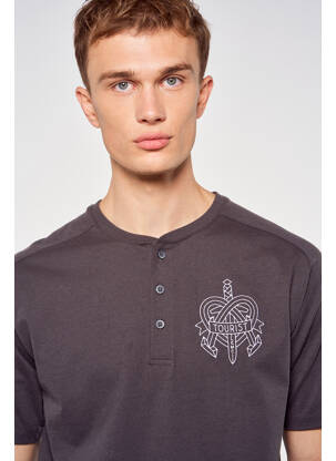 Tricou gri TOURIST LEMC bărbat