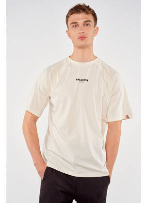 Tricou bej TOURIST LEMC bărbat