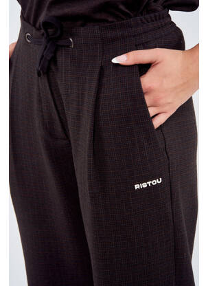 Pantalon slim maro TOURIST LEMC femeie
