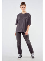 Tricou gri TOURIST LEMC femme