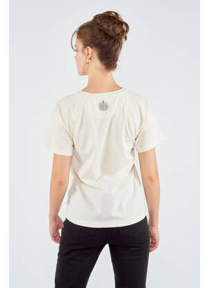 Tricou bej TOURIST LEMC femeie