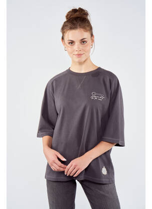 Tricou gri TOURIST LEMC femeie