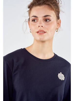 Tricou albastru TOURIST LEMC femeie