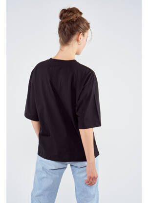 Tricou negru TOURIST LEMC femeie