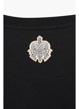 Tricou negru TOURIST LEMC femeie